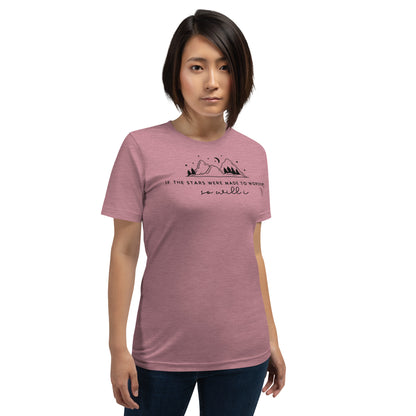 If the Stars Were Made to Worship So Will I Women's T-shirt