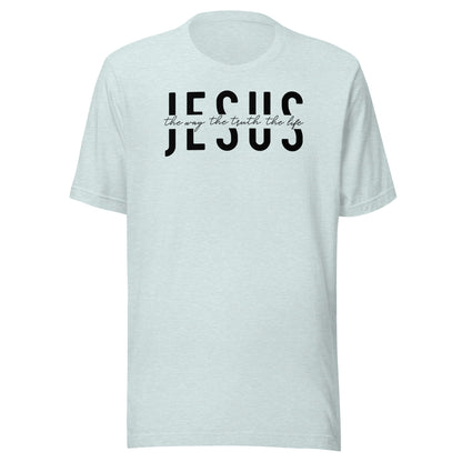 Jesus the Way the Truth the Life Men's T-shirt