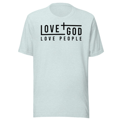 Love God Love People Men's T-shirt