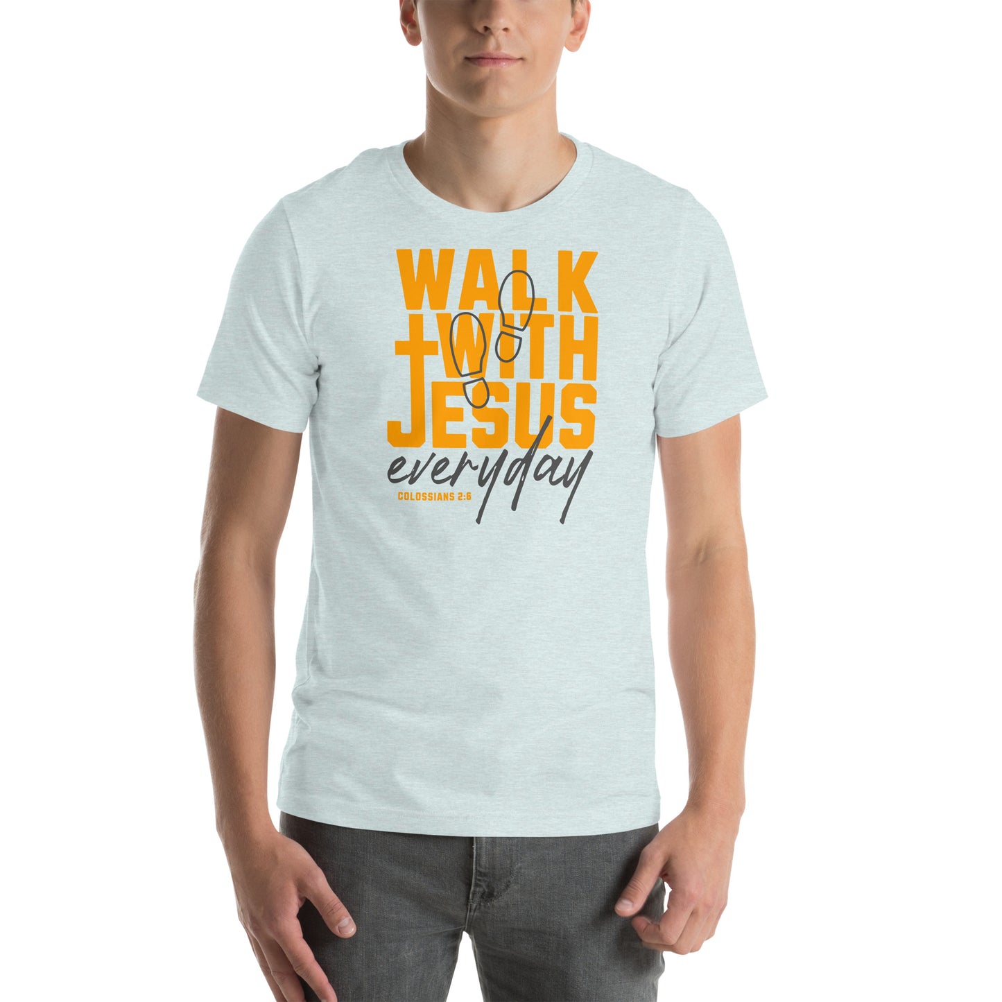 Walk with Jesus Everyday Men's T-shirt