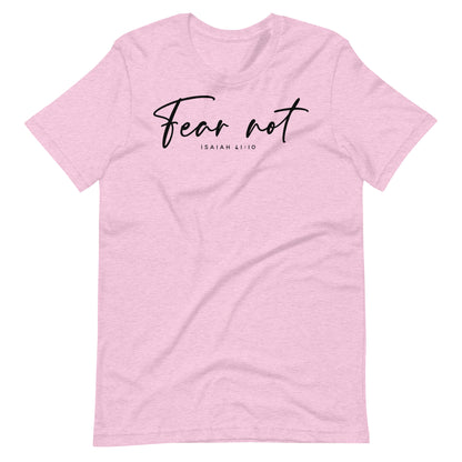 Fear Not Isaiah 41:10 Women's T-shirt