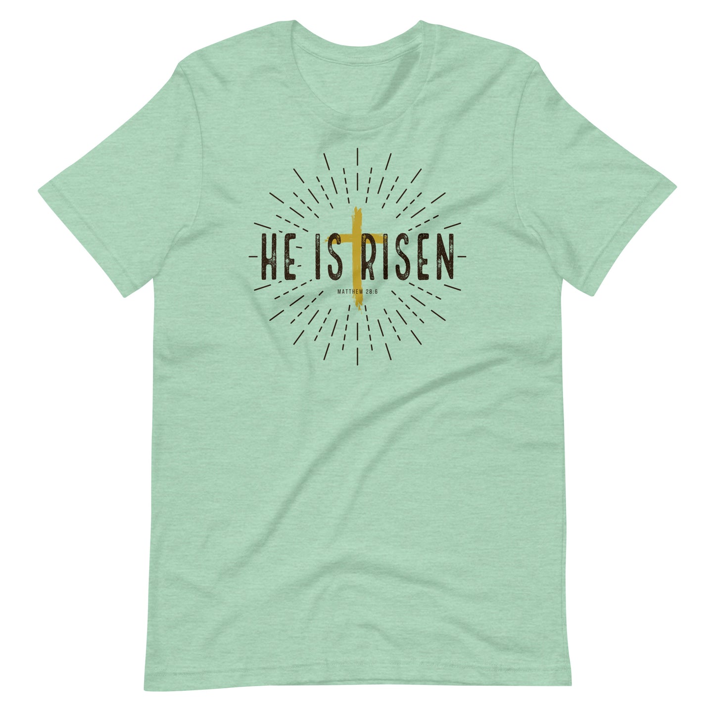 He is Risen Matthew 28:6 Men's T-shirt