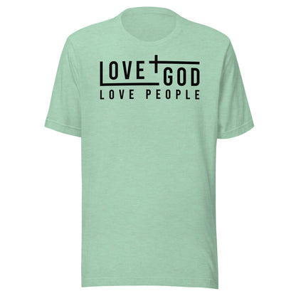 Love God Love People Men's T-shirt