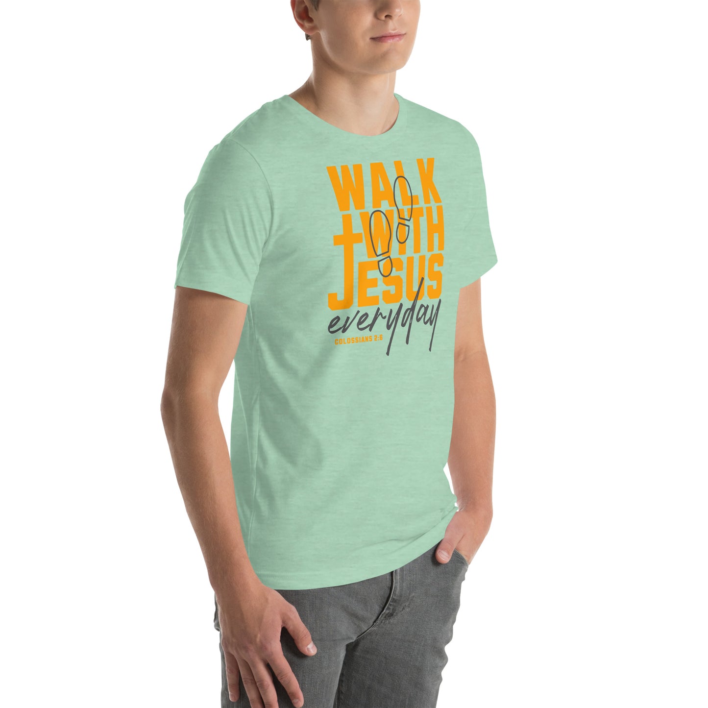 Walk with Jesus Everyday Men's T-shirt