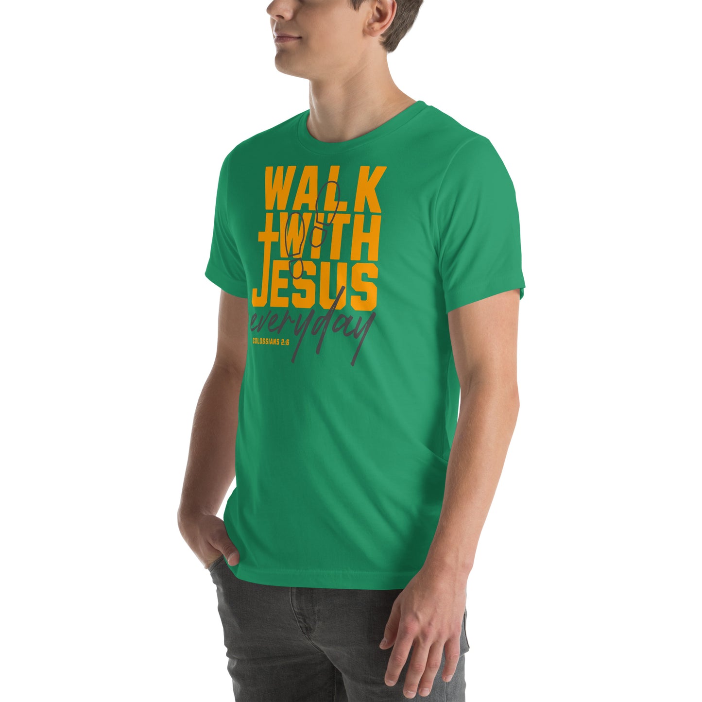 Walk with Jesus Everyday Men's T-shirt