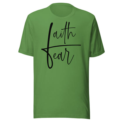 Faith Over Fear Men's T-Shirt