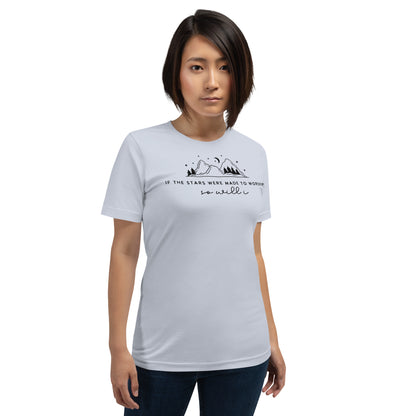 If the Stars Were Made to Worship So Will I Women's T-shirt