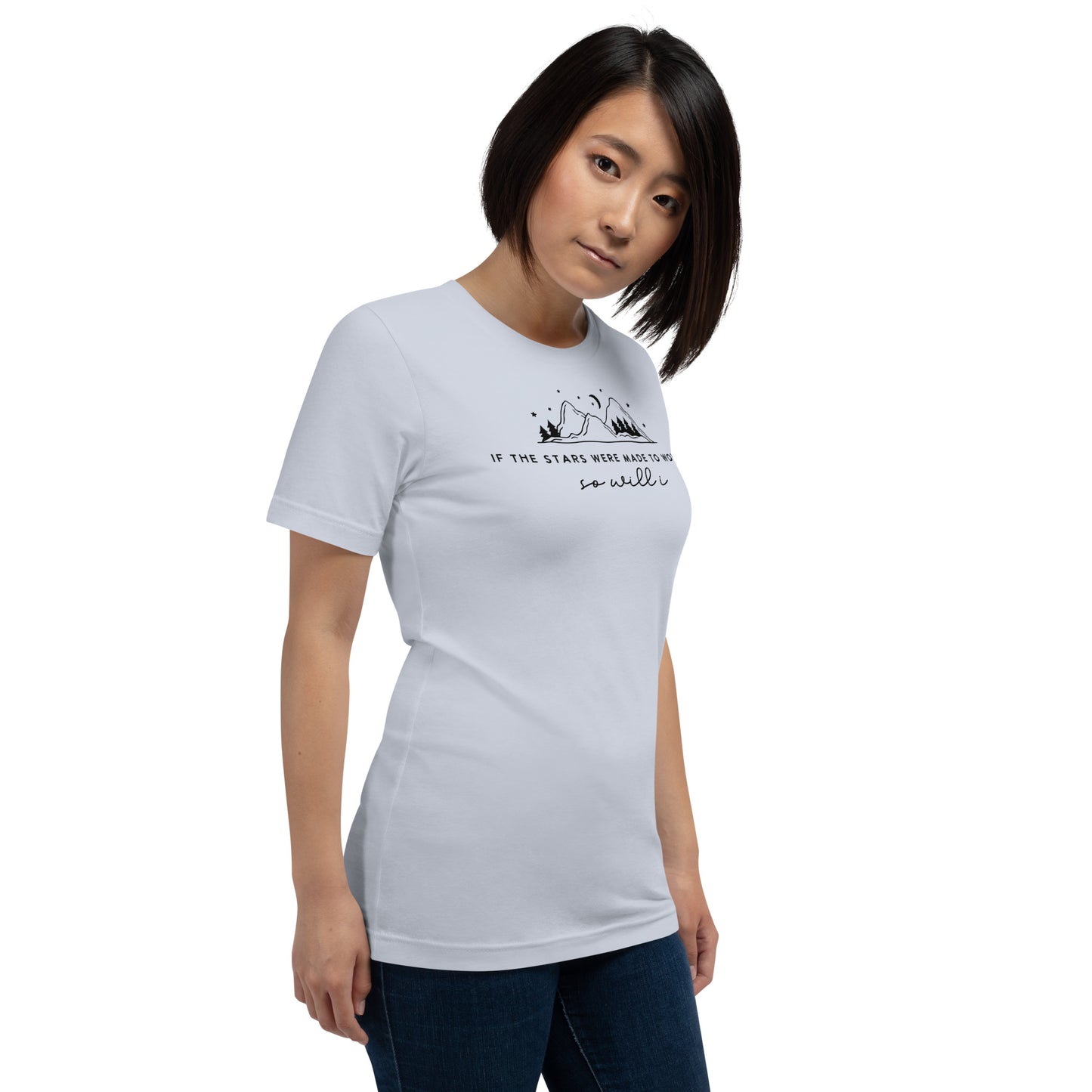 If the Stars Were Made to Worship So Will I Women's T-shirt