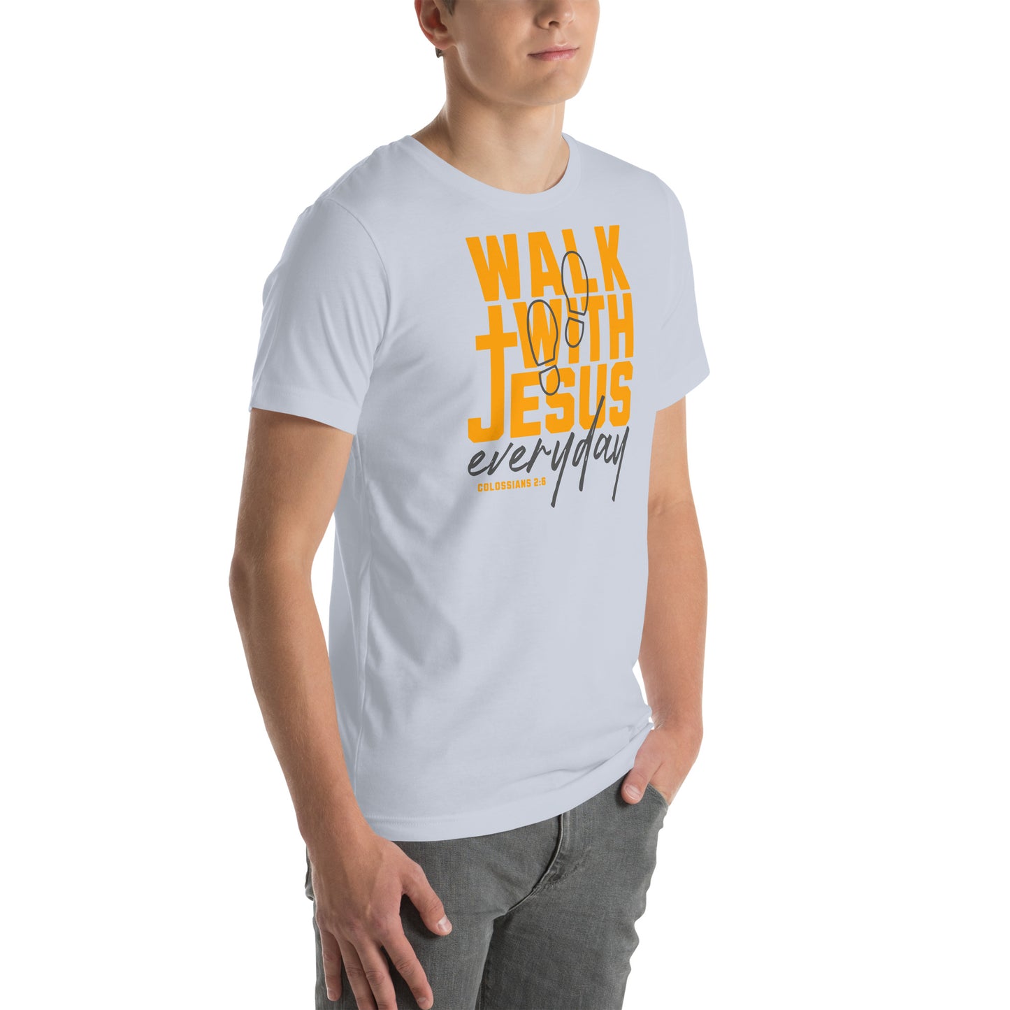 Walk with Jesus Everyday Men's T-shirt