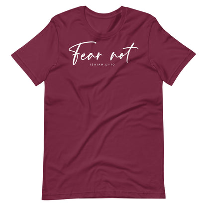 Fear Not Isaiah 41:10 (W) Women's T-shirt