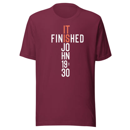 It is Finished John 19:30 Men's (W) T-shirt