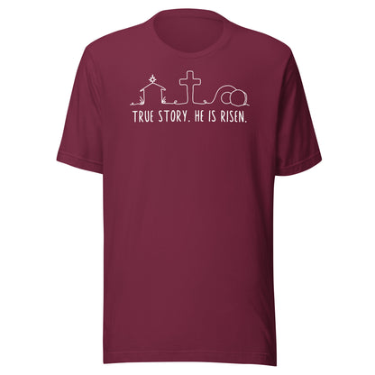 True Story He is Risen (W) Men's T-shirt