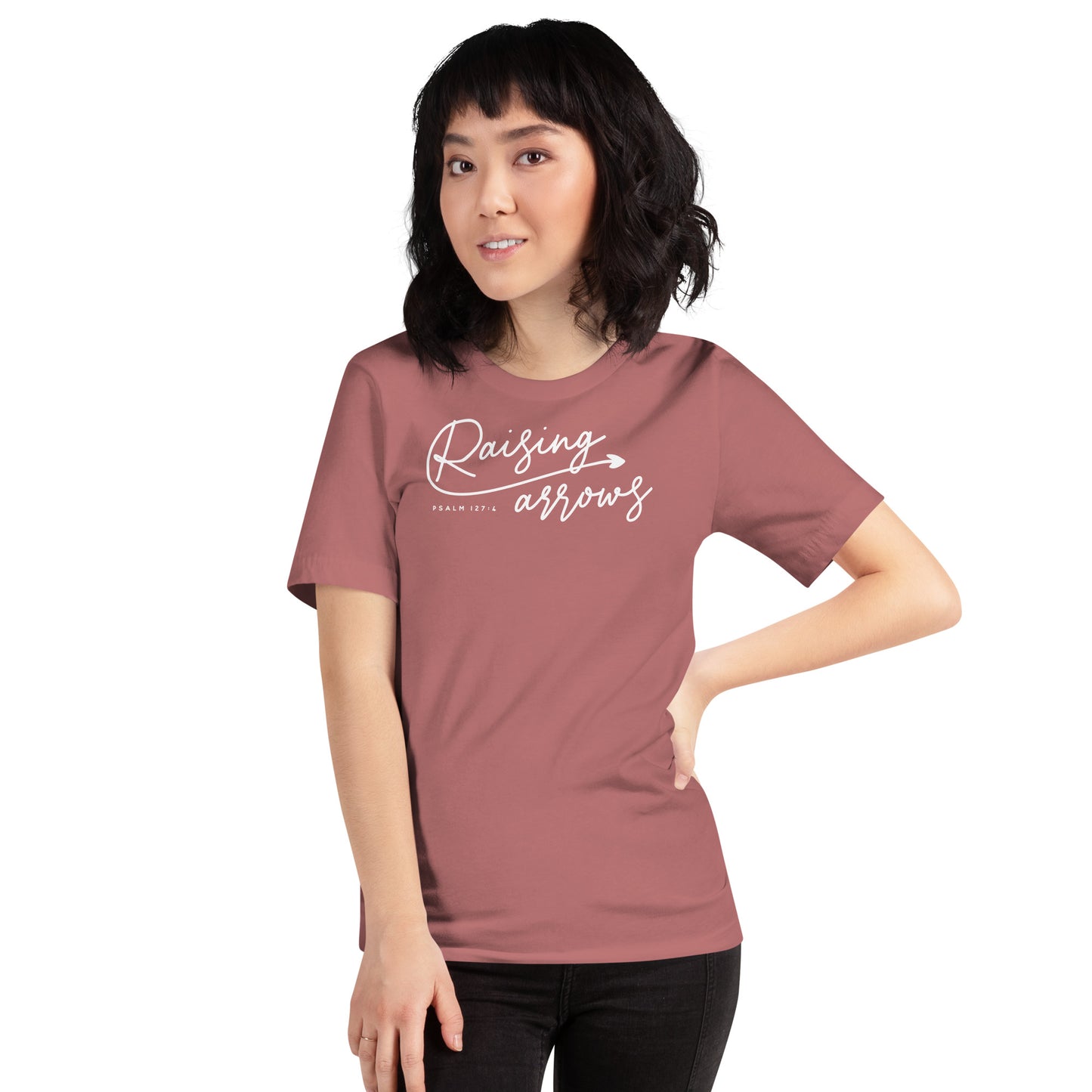 Raising Arrows Psalm 127:4 Women's T-shirt