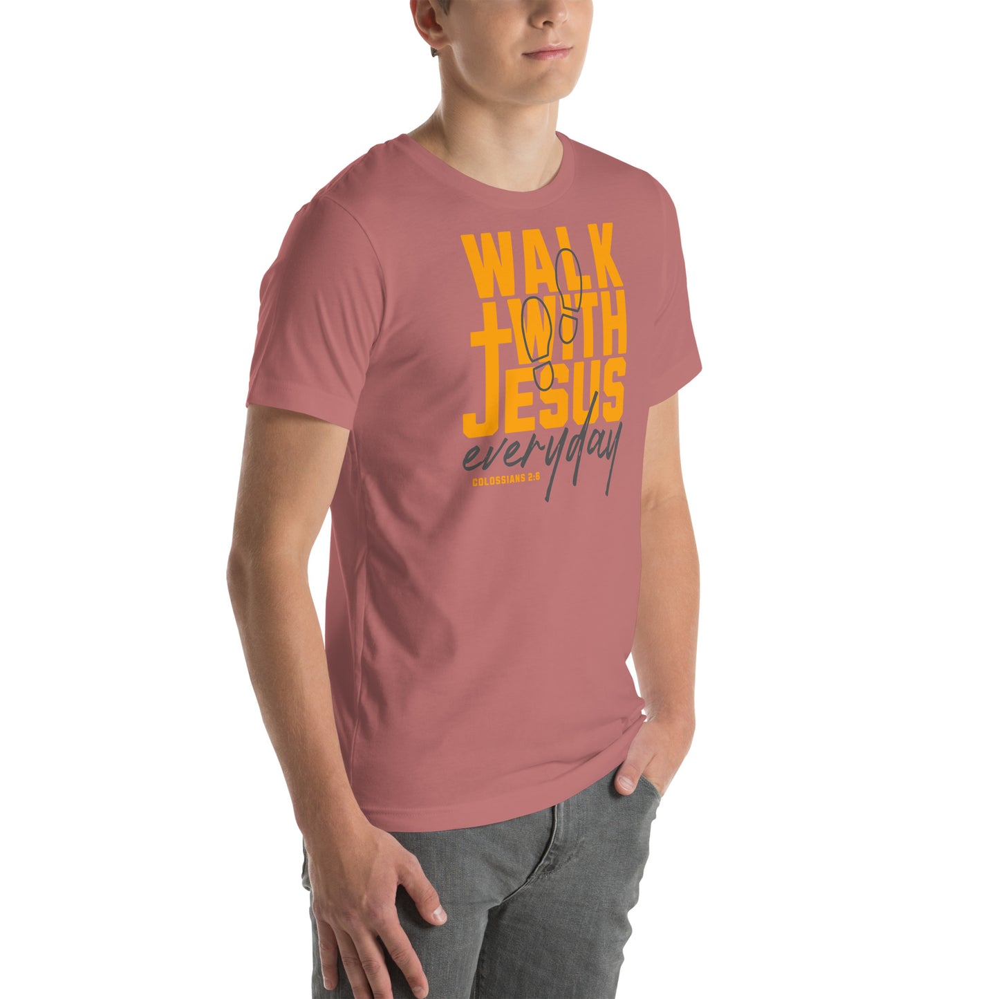 Walk with Jesus Everyday Men's T-shirt