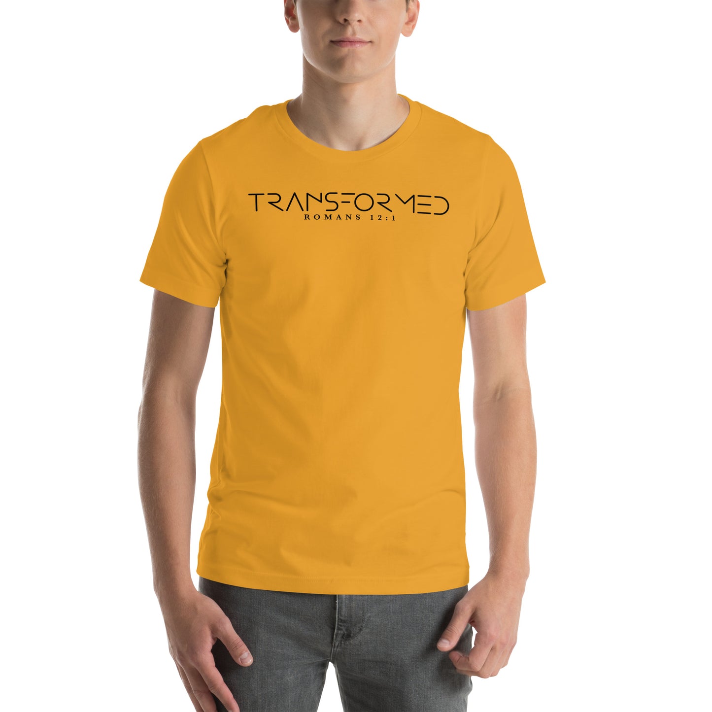 Transformed Romans 12:1 Men's T-shirt