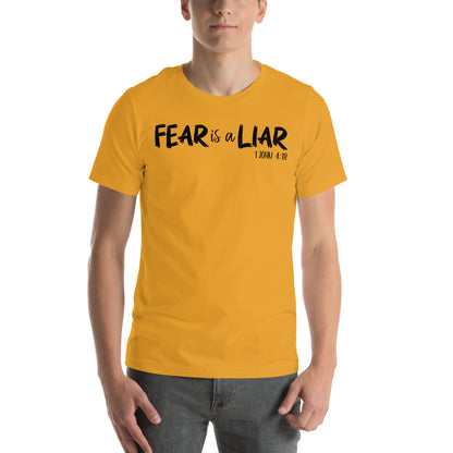 Fear is a Liar Men's T-shirt