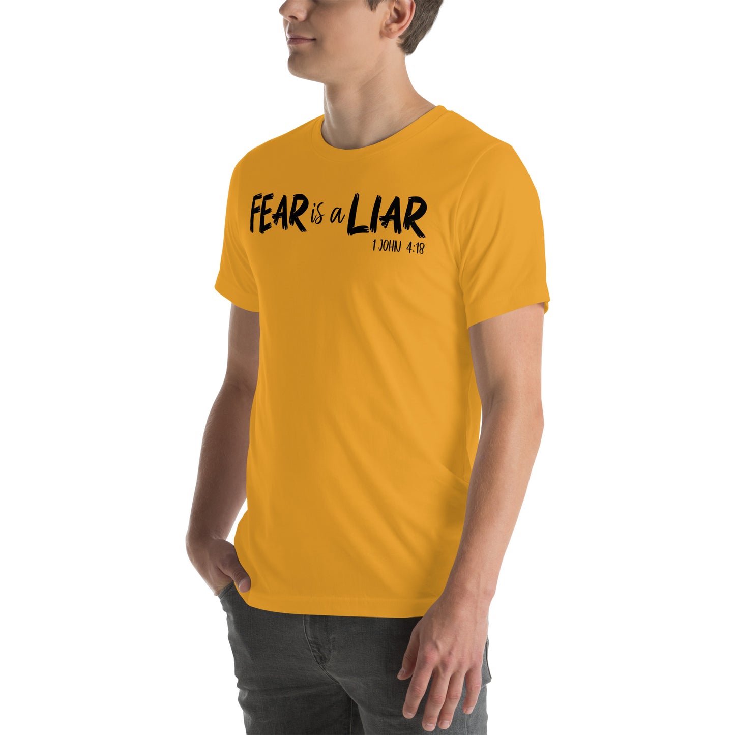 Fear is a Liar Men's T-shirt