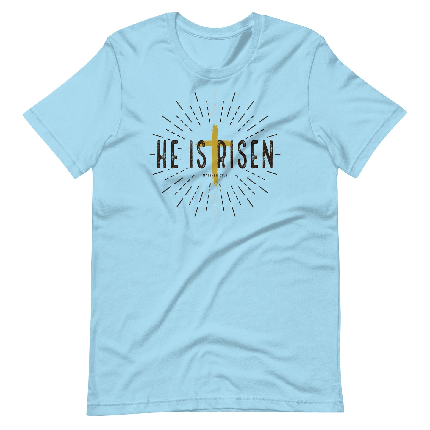 He is Risen Matthew 28:6 Men's T-shirt