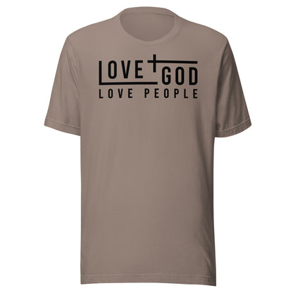 Love God Love People Men's T-shirt