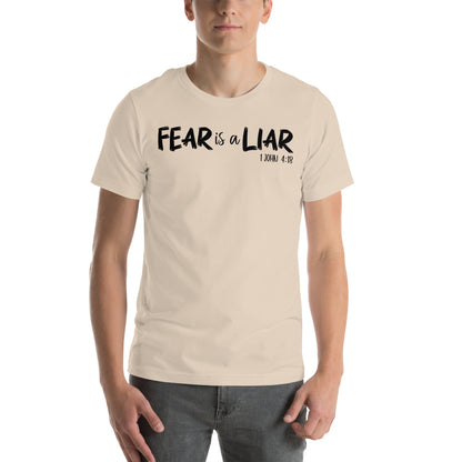 Fear is a Liar Men's T-shirt