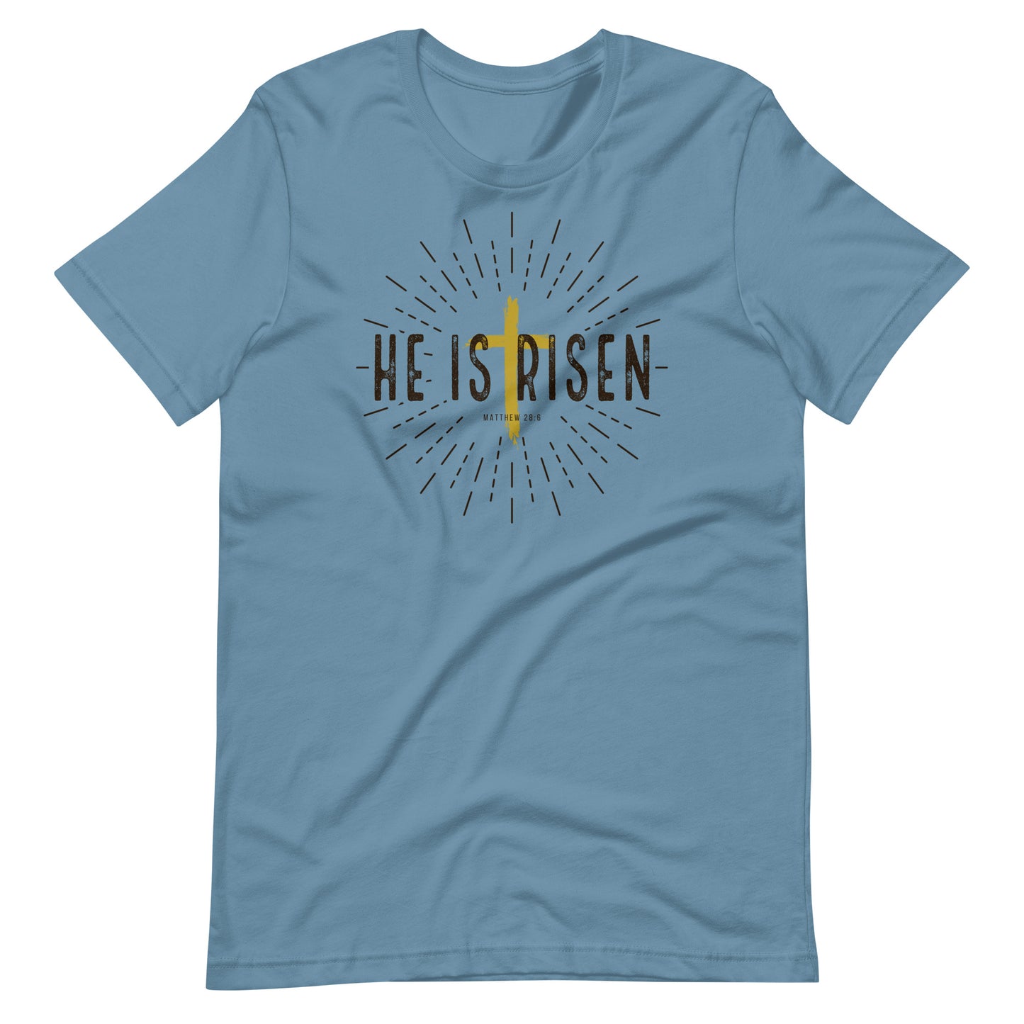 He is Risen Matthew 28:6 Men's T-shirt
