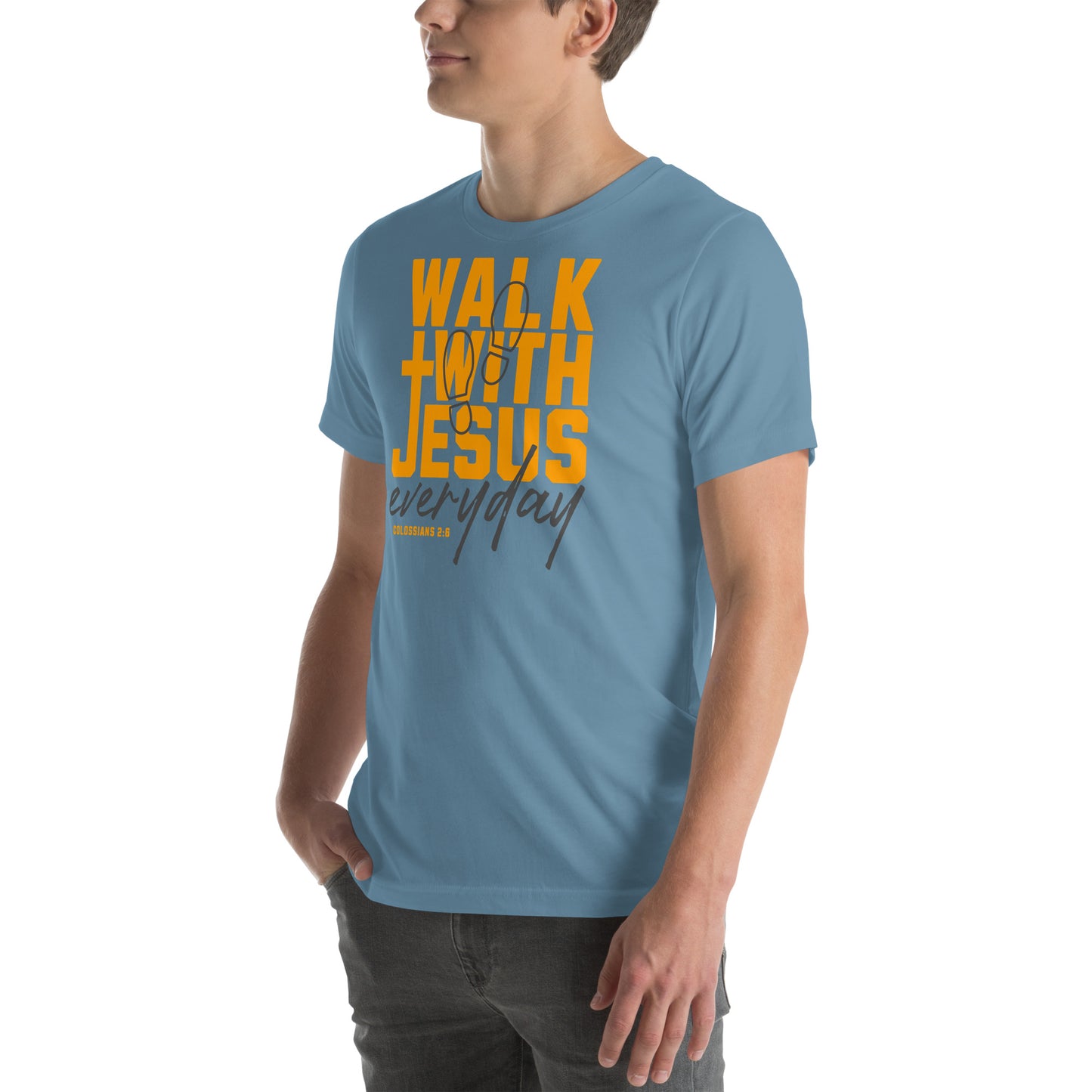 Walk with Jesus Everyday Men's T-shirt