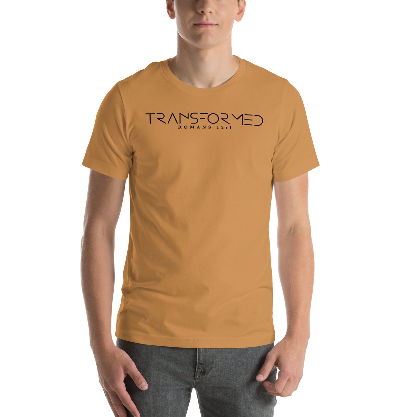 Transformed Romans 12:1 Men's T-shirt