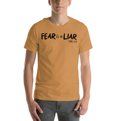 Fear is a Liar Men's T-shirt