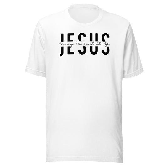 Jesus the Way the Truth the Life Men's T-shirt