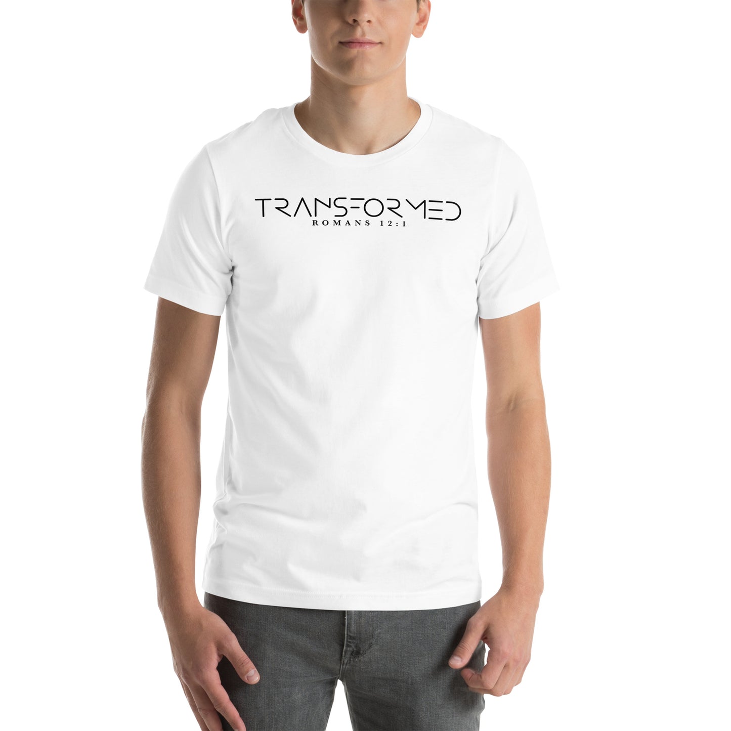 Transformed Romans 12:1 Men's T-shirt