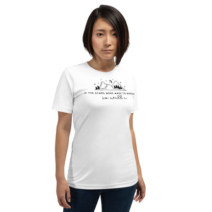 If the Stars Were Made to Worship So Will I Women's T-shirt