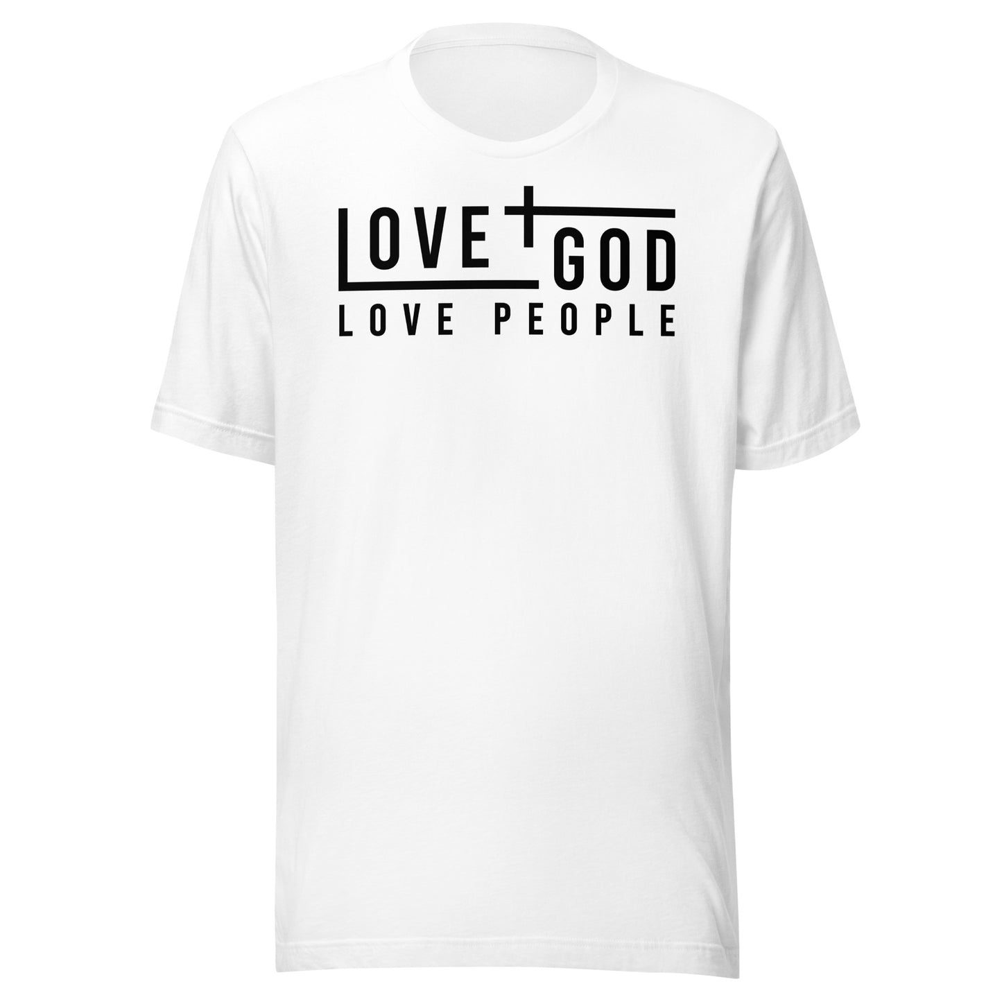 Love God Love People Men's T-shirt