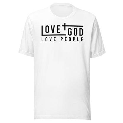 Love God Love People Men's T-shirt