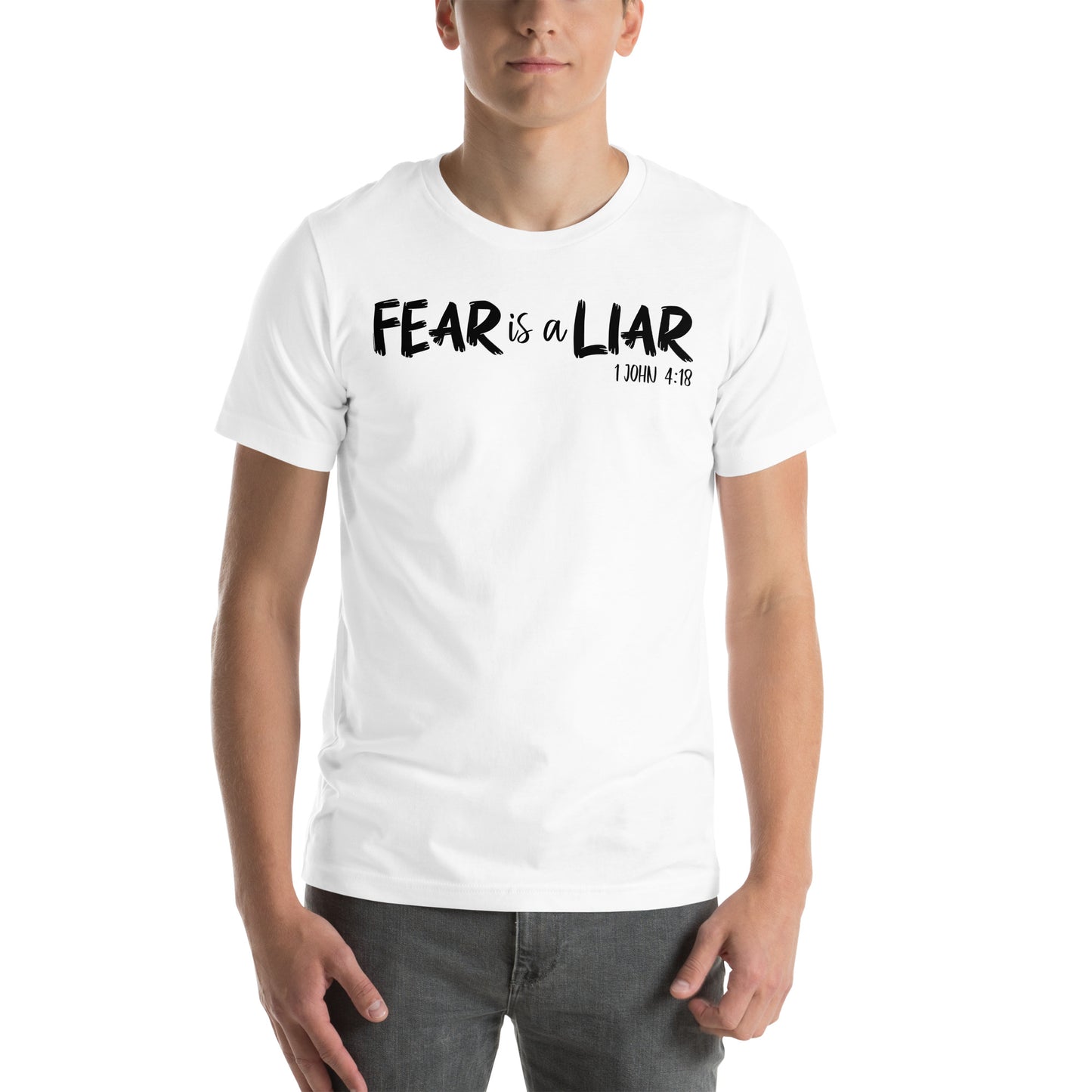 Fear is a Liar Men's T-shirt