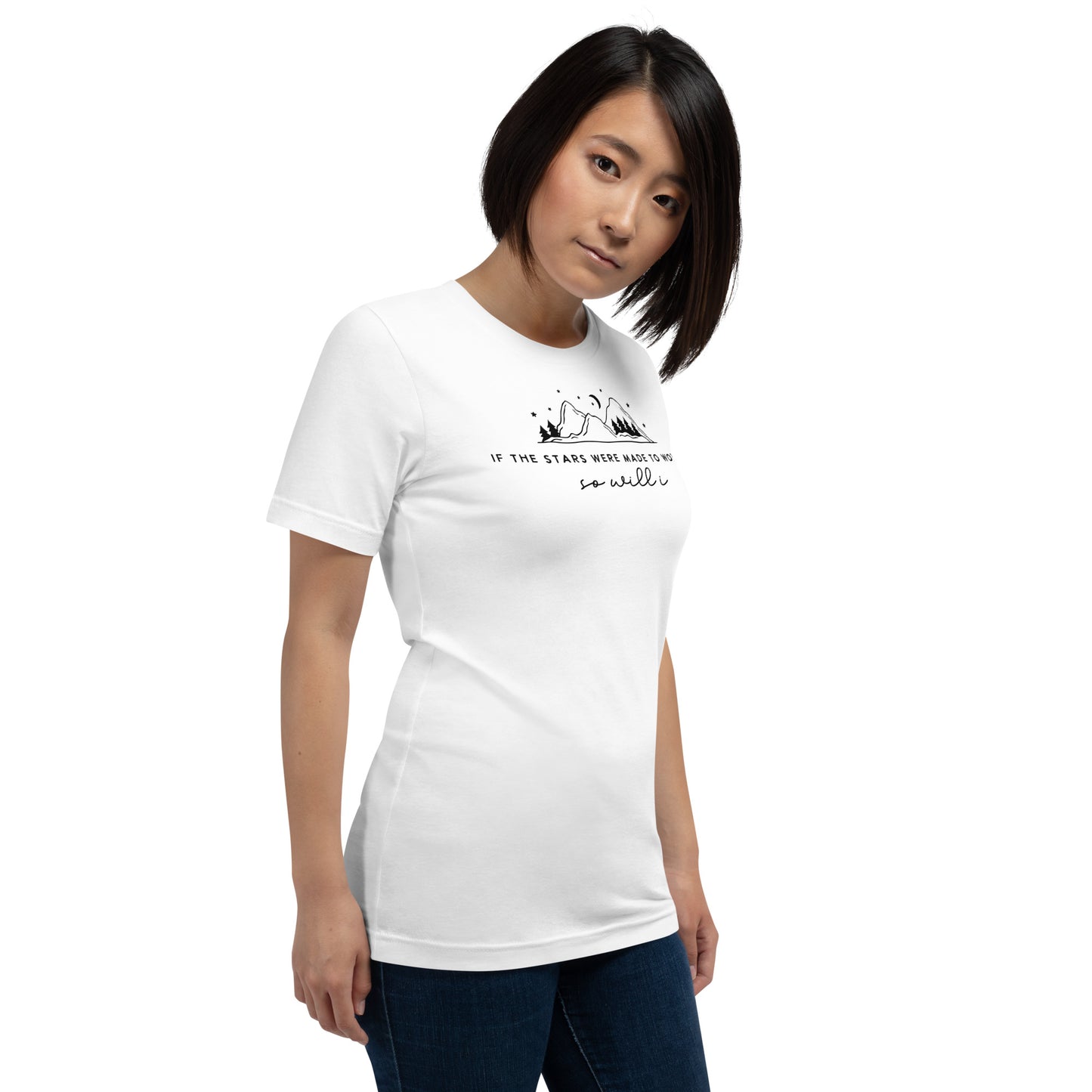 If the Stars Were Made to Worship So Will I Women's T-shirt