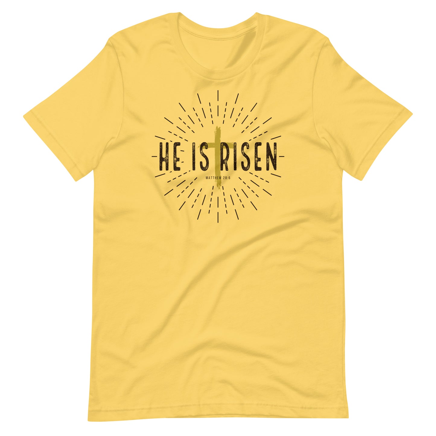 He is Risen Matthew 28:6 Men's T-shirt