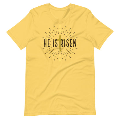 He is Risen Matthew 28:6 Men's T-shirt