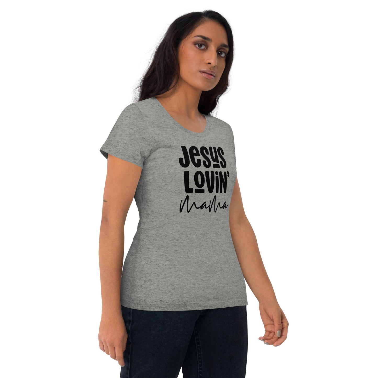 Jesus Lovin' Mama Triblend Women's Short Sleeve T-shirt