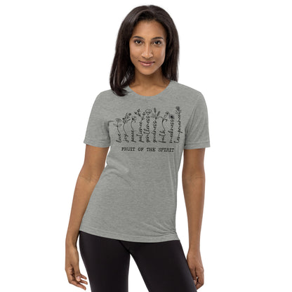 Fruit of the Spirit Triblend Women's Short Sleeve T-shirt