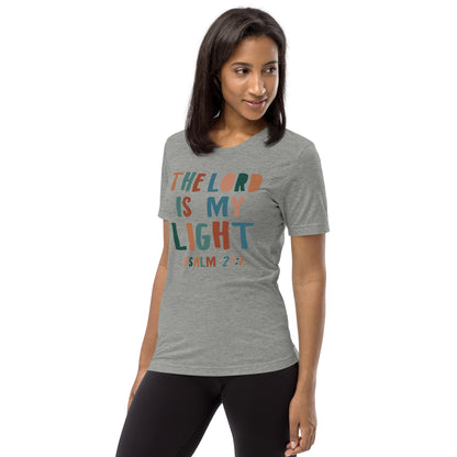 The Lord is my Light Women's Triblend Short Sleeve T-shirt