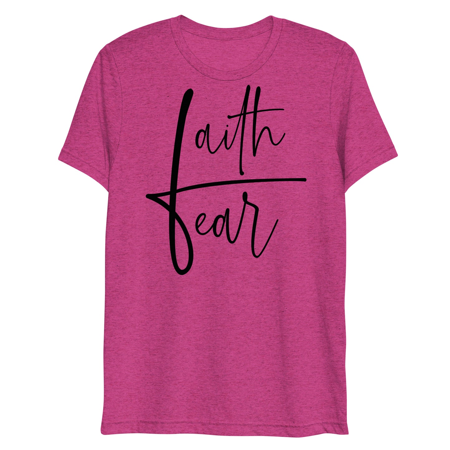 Faith Over Fear Women's Triblend T-Shirt