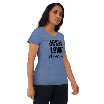 Jesus Lovin' Mama Triblend Women's Short Sleeve T-shirt