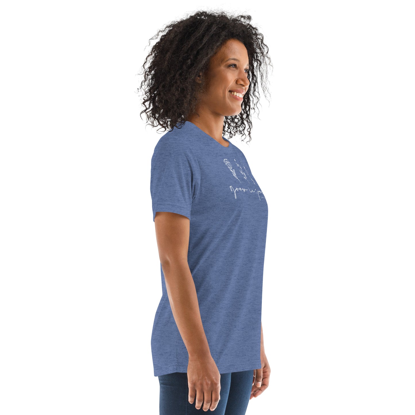 Grow in Grace 1 Peter 3:18 (W) Women's Short Sleeve T-shirt