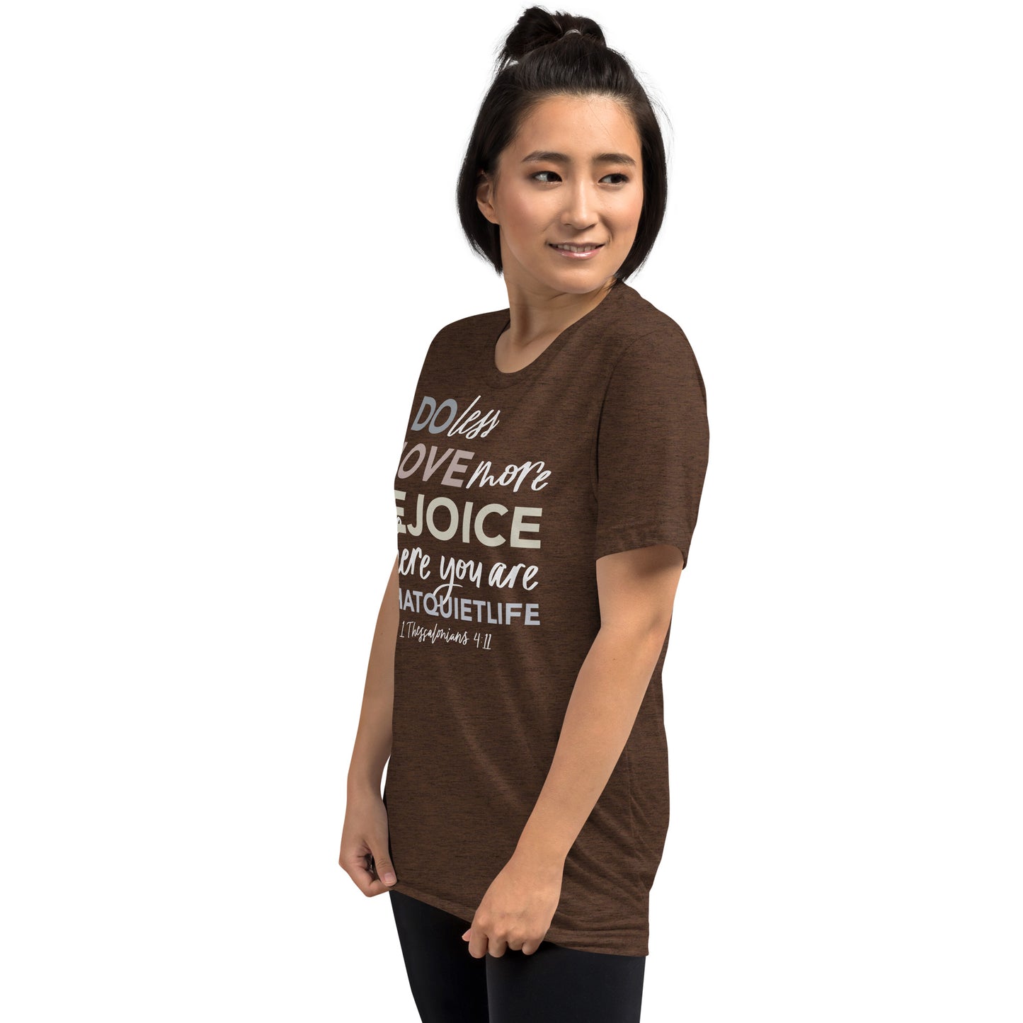 That Quiet Life 1 Thessalonians 4:11 Women's Triblend T-Shirt