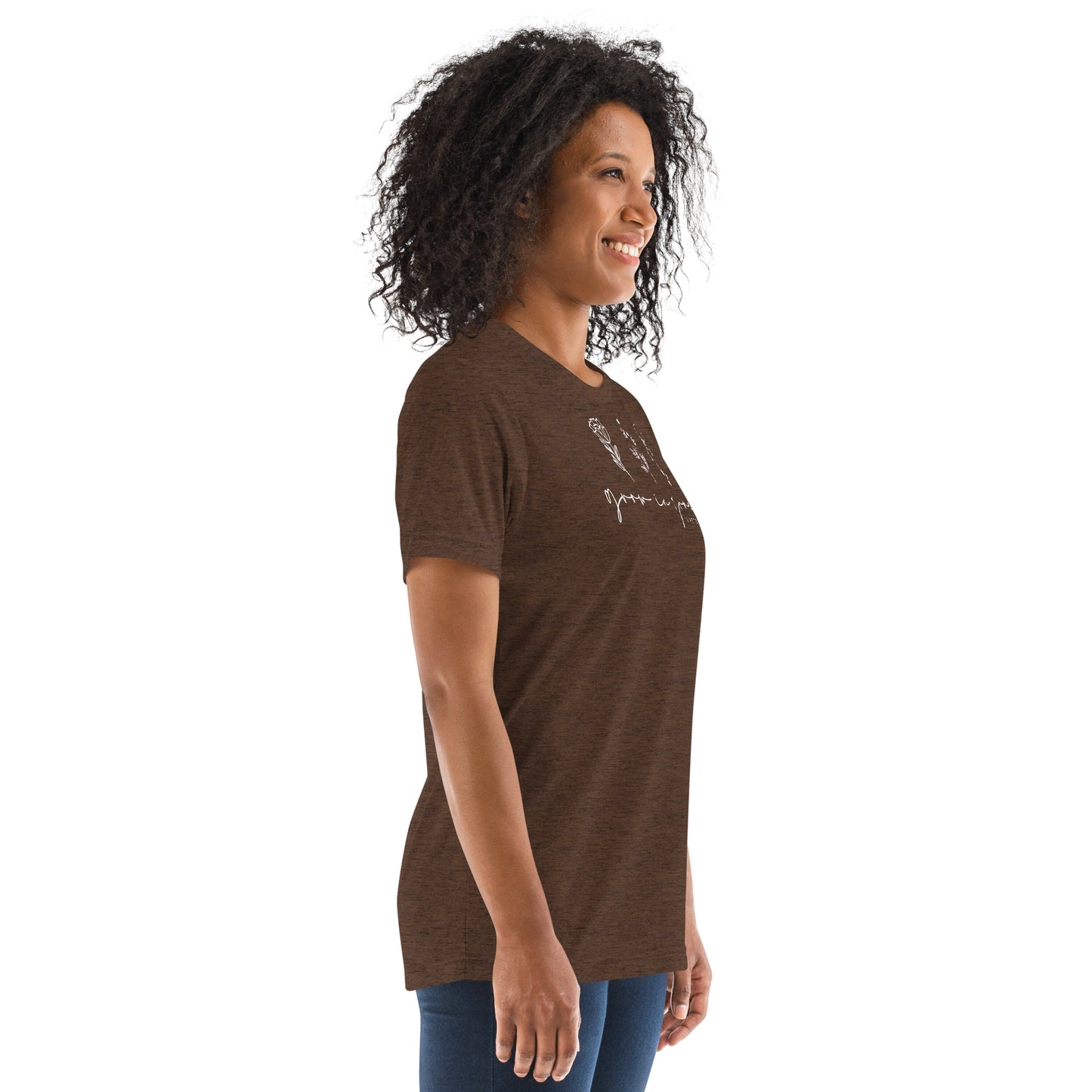 Grow in Grace 1 Peter 3:18 (W) Women's Short Sleeve T-shirt