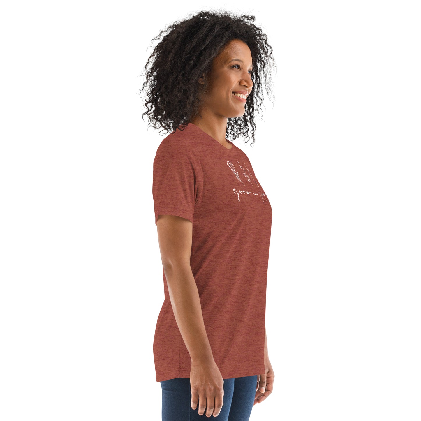 Grow in Grace 1 Peter 3:18 (W) Women's Short Sleeve T-shirt