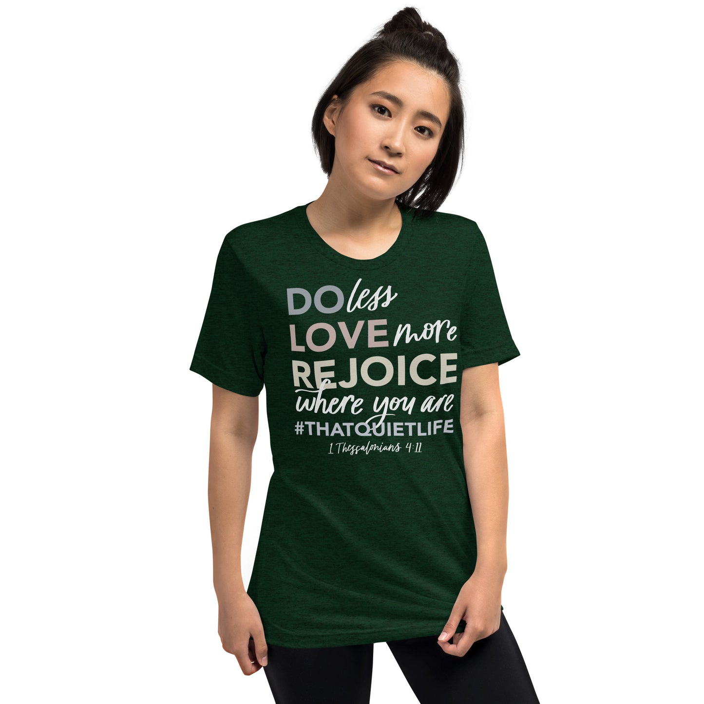 That Quiet Life 1 Thessalonians 4:11 Women's Triblend T-Shirt