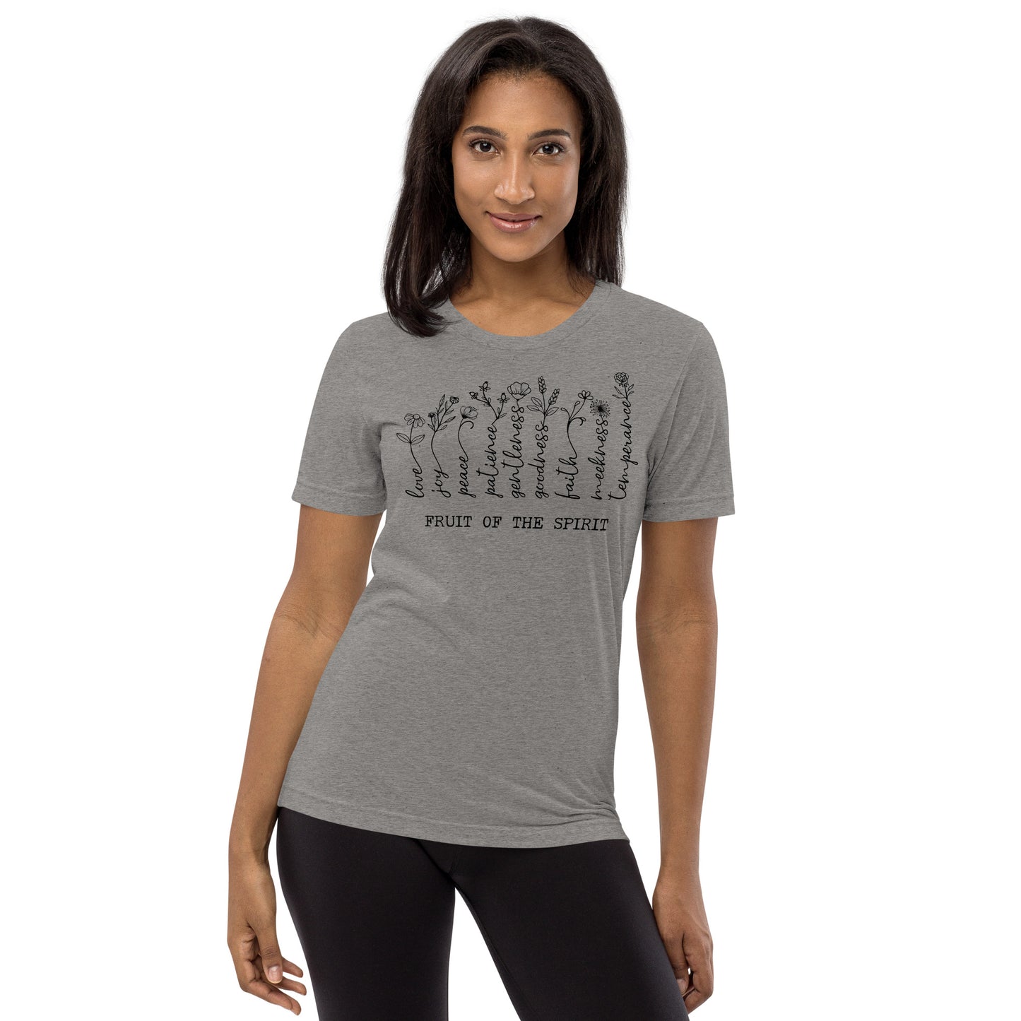 Fruit of the Spirit Triblend Women's Short Sleeve T-shirt