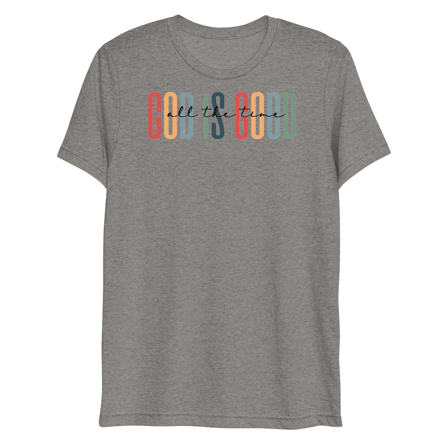 God is Good (Rainbow) Short Sleeve T-shirt