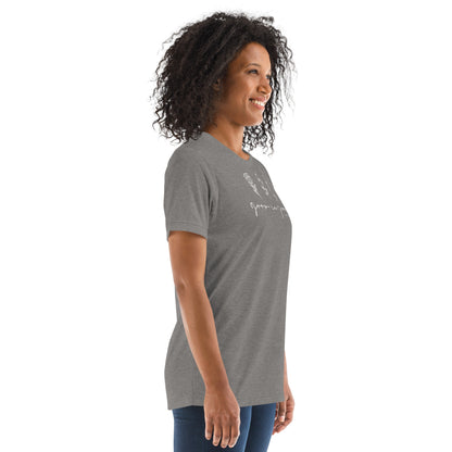 Grow in Grace 1 Peter 3:18 (W) Women's Short Sleeve T-shirt